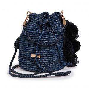 Mochila Azucena azul - Manijas de lujo