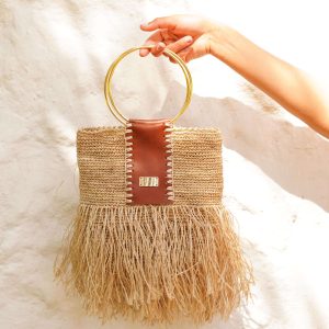 Bolso Geranio Cuero